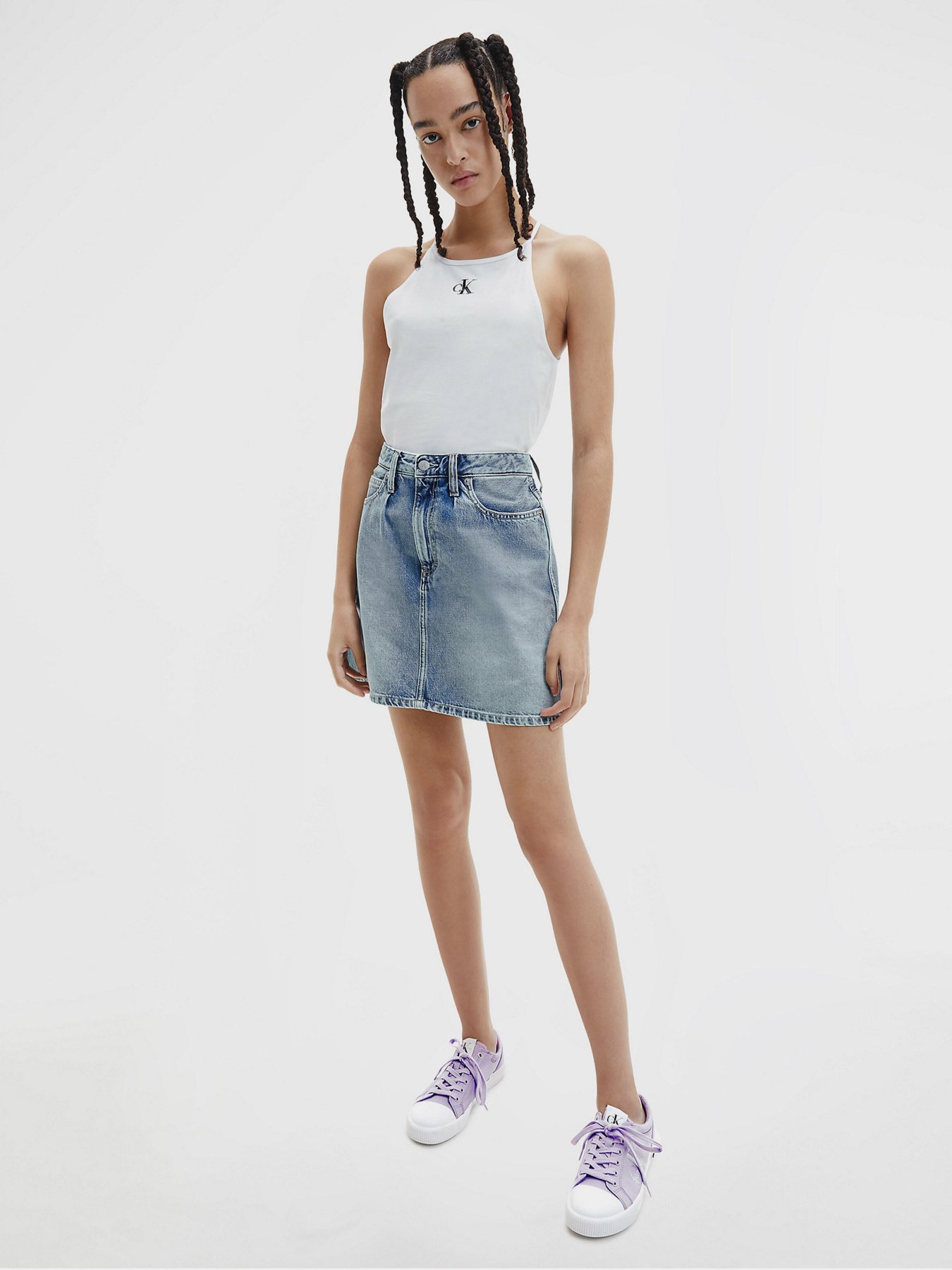 Кеды низкие Calvin Klein модель YW0YW00043-V0K Фото