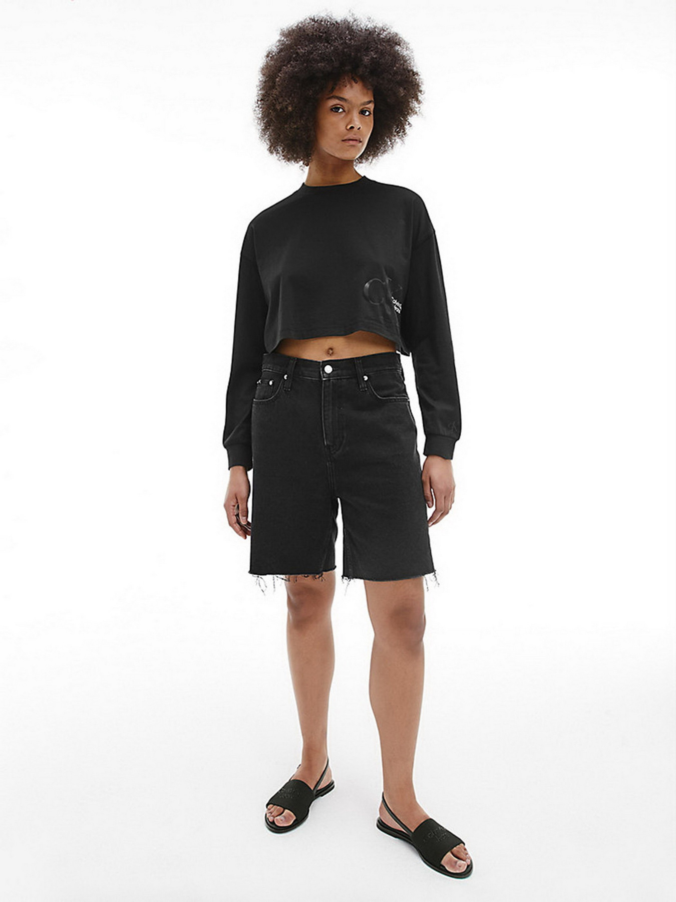 Сандалії Calvin Klein модель YW0YW00535-BDS Фото