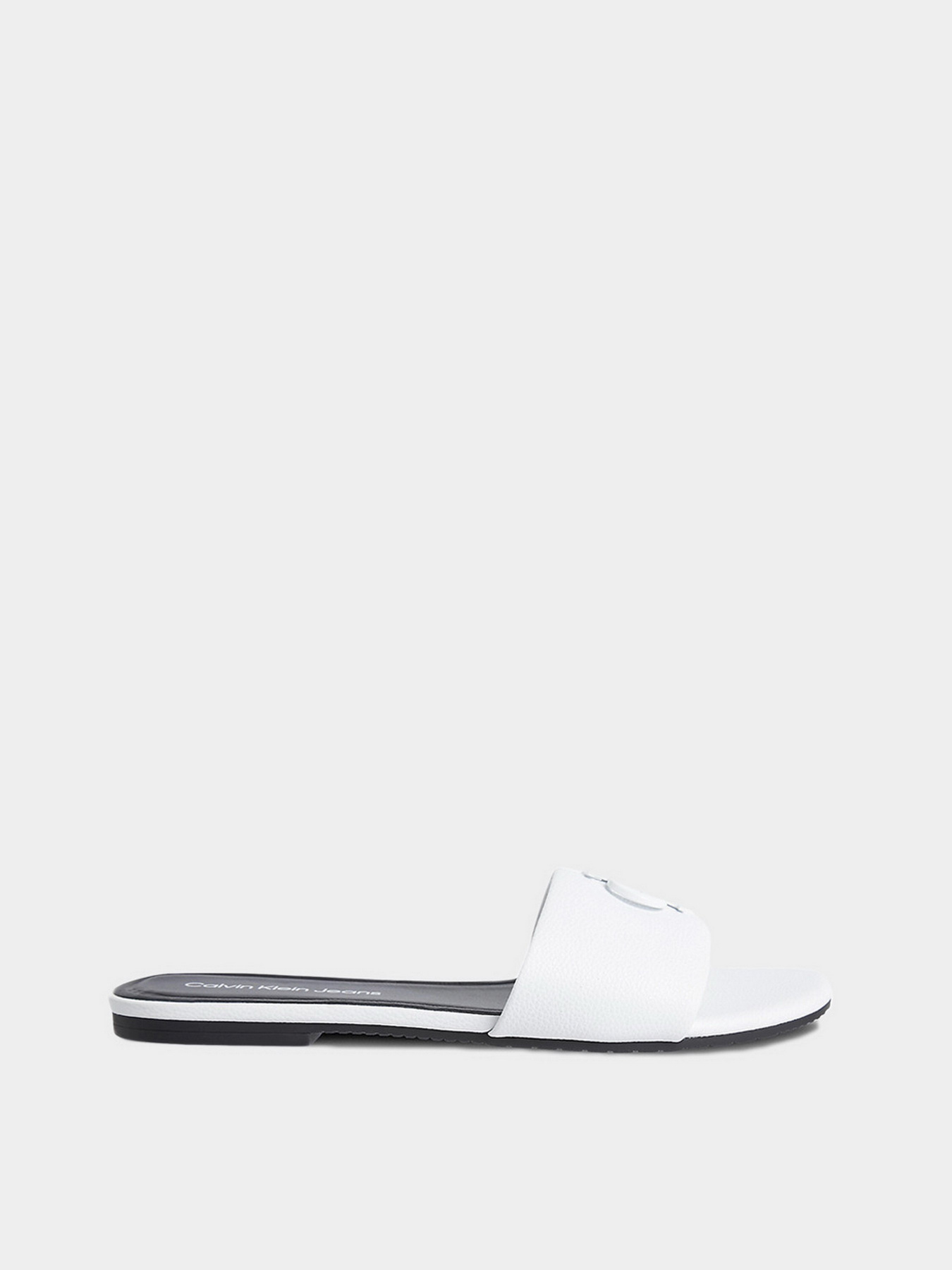 Шльопанці Calvin Klein Flat Sandal Hw Lth модель YW0YW00543-YAF Фото