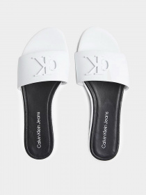 Шльопанці Calvin Klein Flat Sandal Hw Lth модель YW0YW00543-YAF Фото