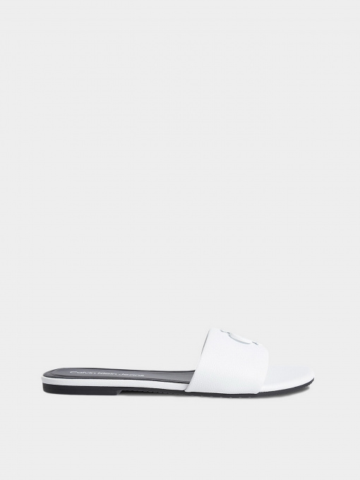 Шльопанці Calvin Klein Flat Sandal Hw Lth модель YW0YW00543-YAF Фото