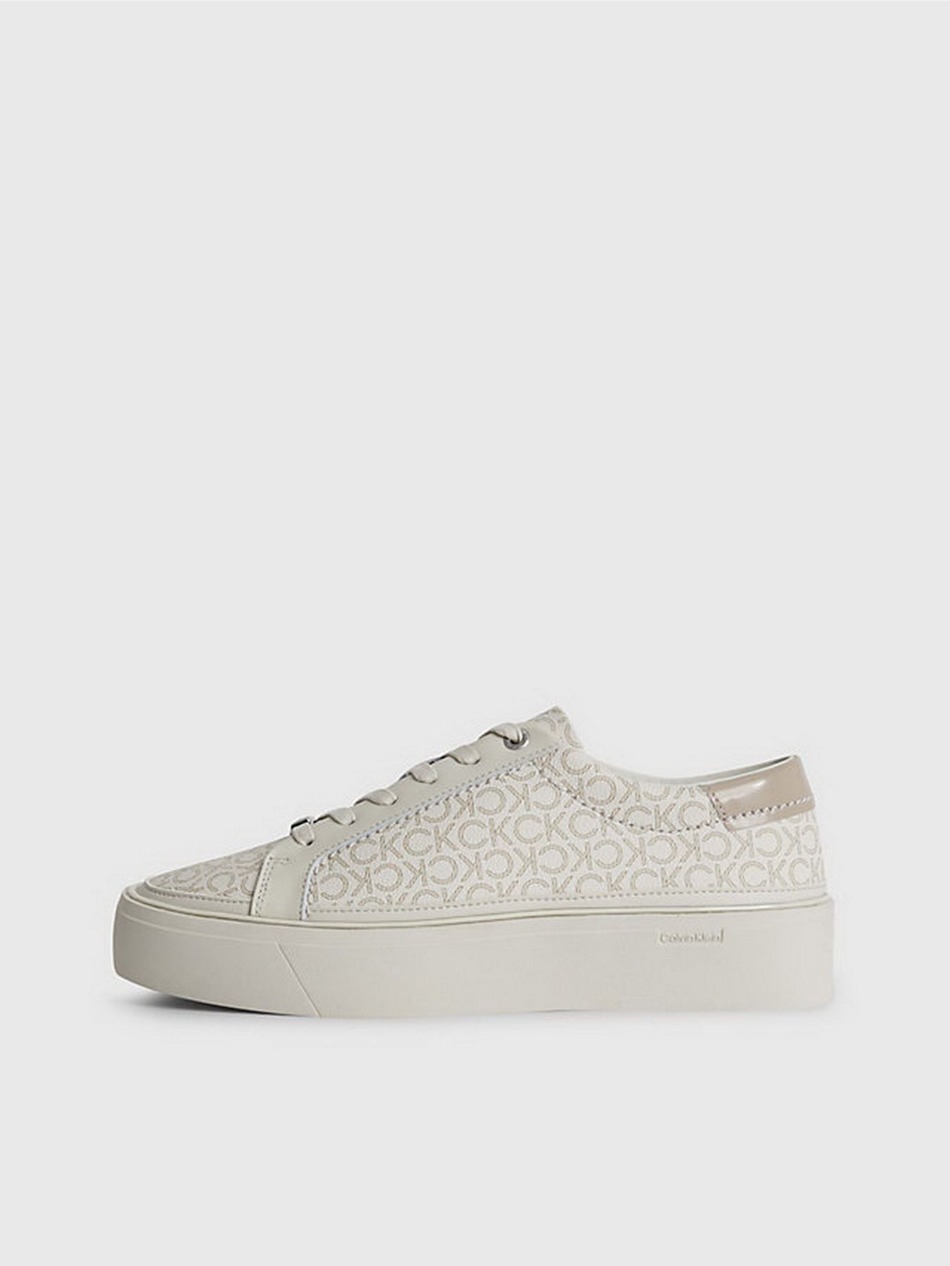Кеды низкие Calvin Klein Flatform Cupsole Lace Up - Mono модель HW0HW01420-0F7 Фото