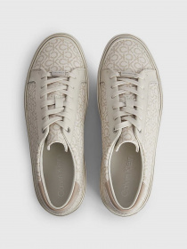 Кеды низкие Calvin Klein Flatform Cupsole Lace Up - Mono модель HW0HW01420-0F7 Фото