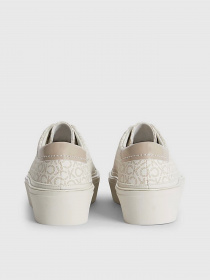 Кеди низькі Calvin Klein Flatform Cupsole Lace Up - Mono модель HW0HW01420-0F7 Фото