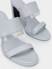 Сабо Calvin Klein Curved Stiletto Sandal 80 модель HW0HW01461-DYI Фото