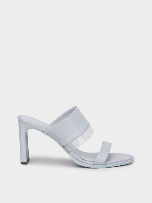 Сабо Calvin Klein Curved Stiletto Sandal 80 модель HW0HW01461-DYI Фото