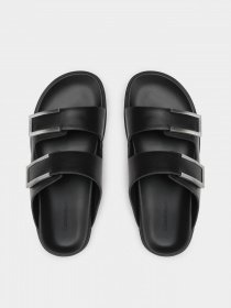 Шльопанці Calvin Klein Adj Slide W/Hw модель HW0HW01477-BEH Фото