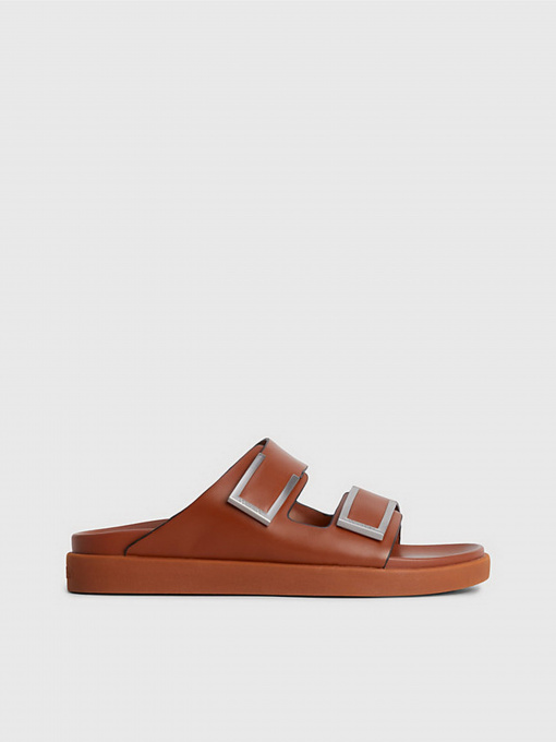 Шлепанцы Calvin Klein модель HW0HW01477-GYC Фото