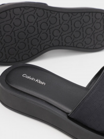Шлепанцы Calvin Klein Dress Flatform W/HW модель HW0HW01488-0GN Фото