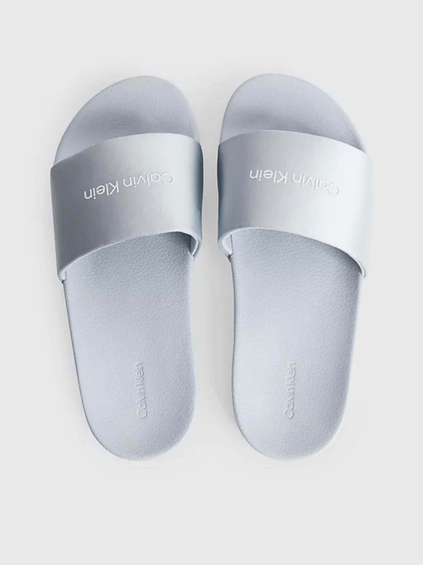 Шлепанцы Calvin Klein Pool Slide модель HW0HW01508-0GY Фото