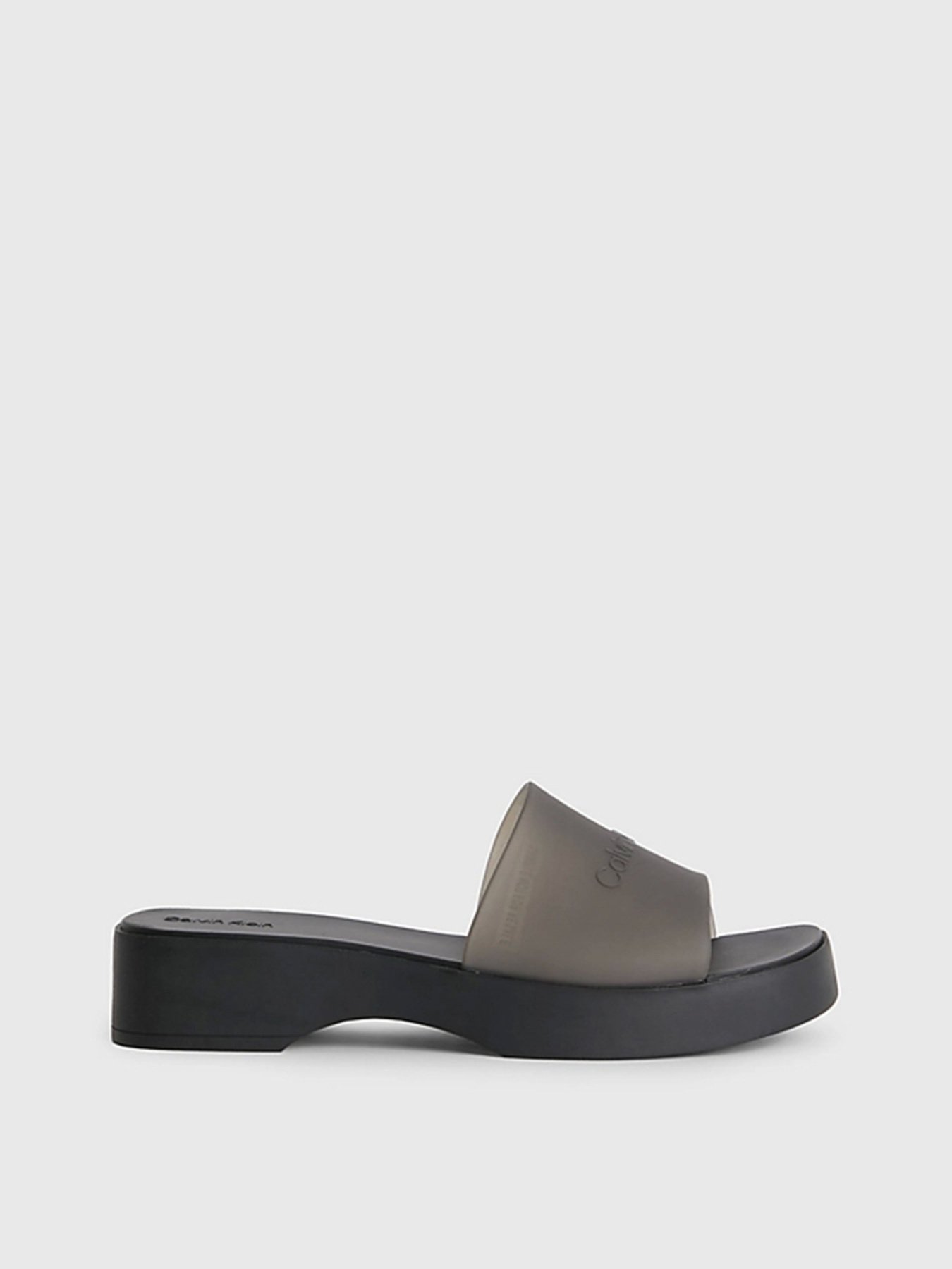 Шлепанцы Calvin Klein Wedge Slide-Transp модель HW0HW01514-BEH Фото