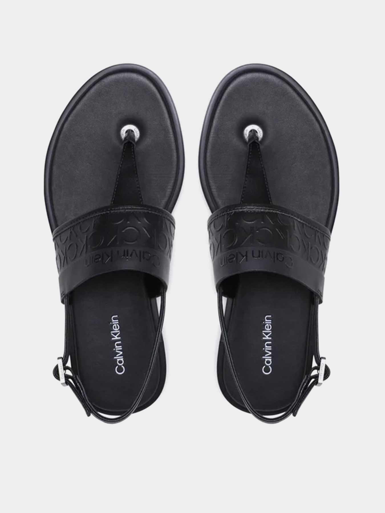 Сандалии Calvin Klein Almond Tp Sandal-Hf Mono модель HW0HW01536-0GN Фото