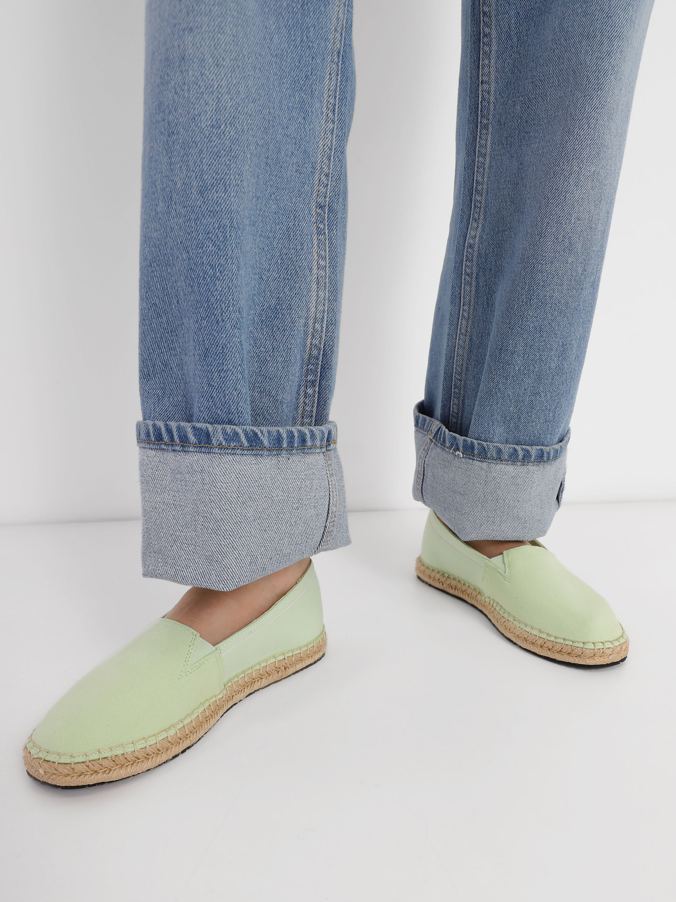 Еспадрильї Calvin Klein Esapdrille He-Canvas модель HW0HW01546-LKM Фото