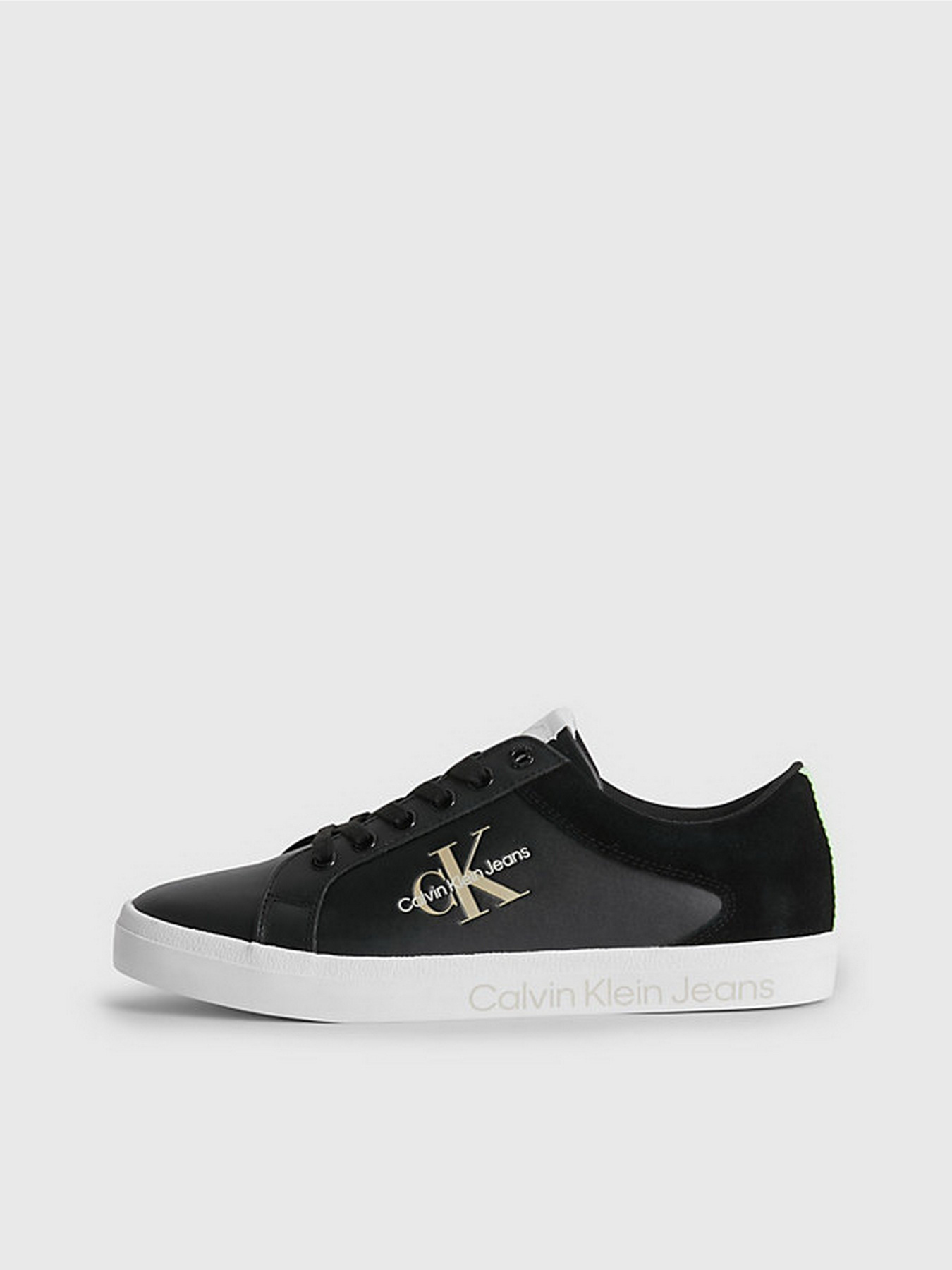 Кеды низкие Calvin Klein Leather Trainers модель YW0YW00900-BDS Фото