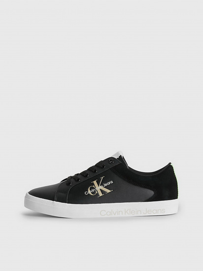 Кеди низькі Calvin Klein Leather Trainers модель YW0YW00900-BDS — фото - INTERTOP