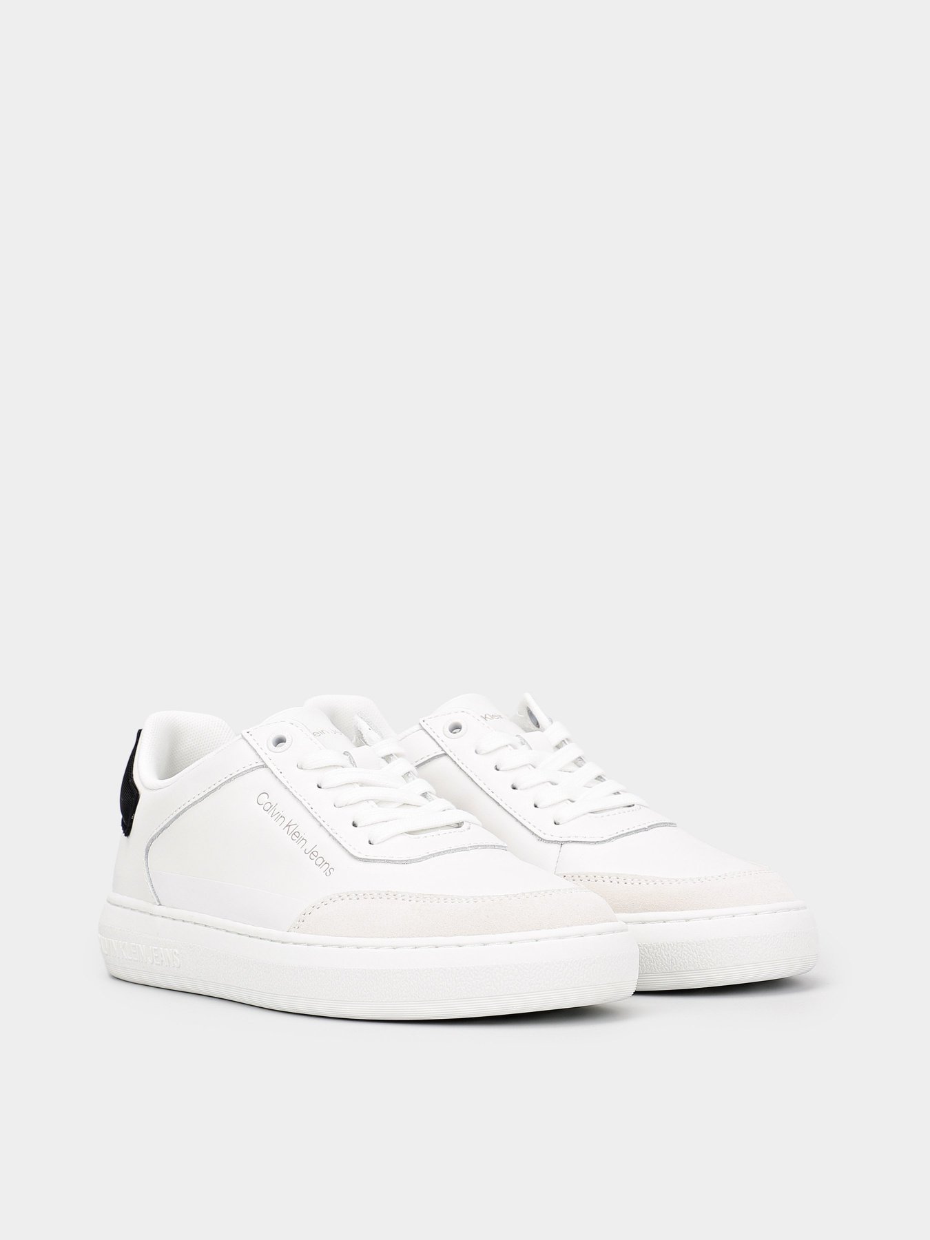 Кеди низькі Calvin Klein Cupsole Laceup Basket Low модель YW0YW00914-0K4 Фото