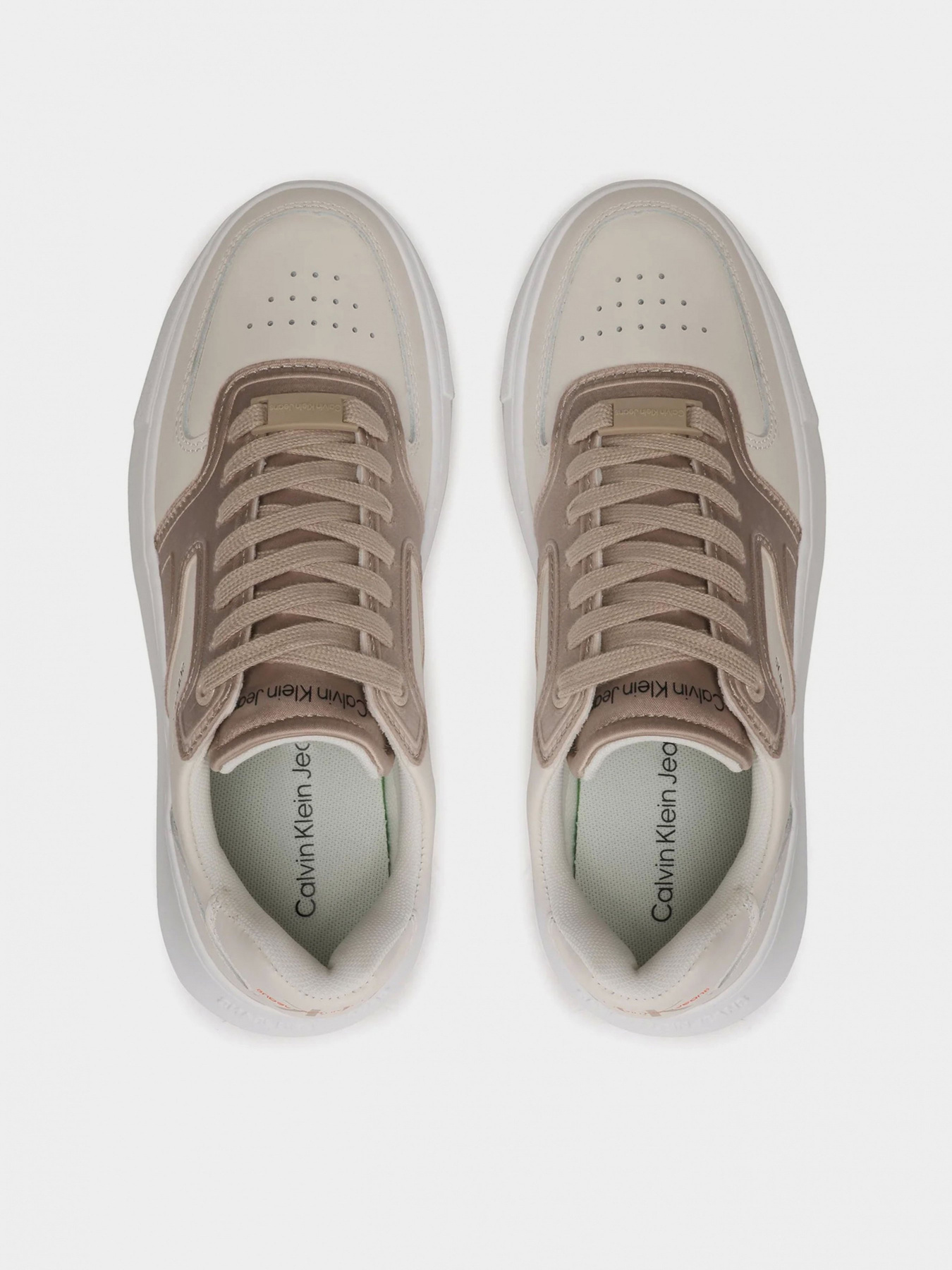 Кеды низкие Calvin Klein Chunky Cupsole Satin Wn модель YW0YW00923-0K7 Фото