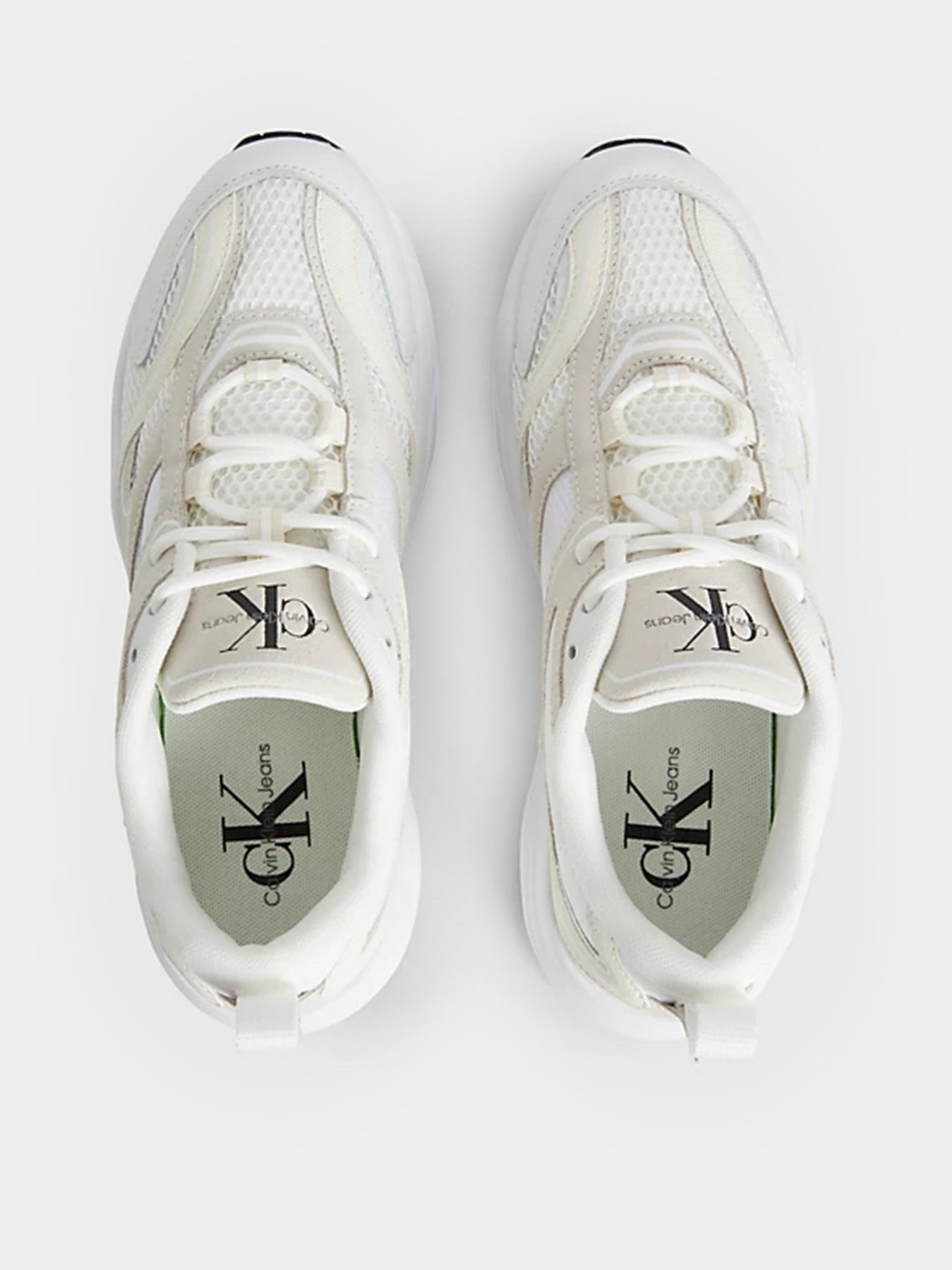 Кроссовки повседневные Calvin Klein Retro Tennis Oversized Mesh Wn модель YW0YW00944-0K5 Кроссовки повседневные Calvin Klein Retro Tennis Oversized Mesh Wn модель YW0YW00944-0K5 Фото