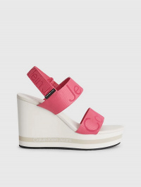 Рожевий - Босоніжки Calvin Klein Wedge Sandal Webbing