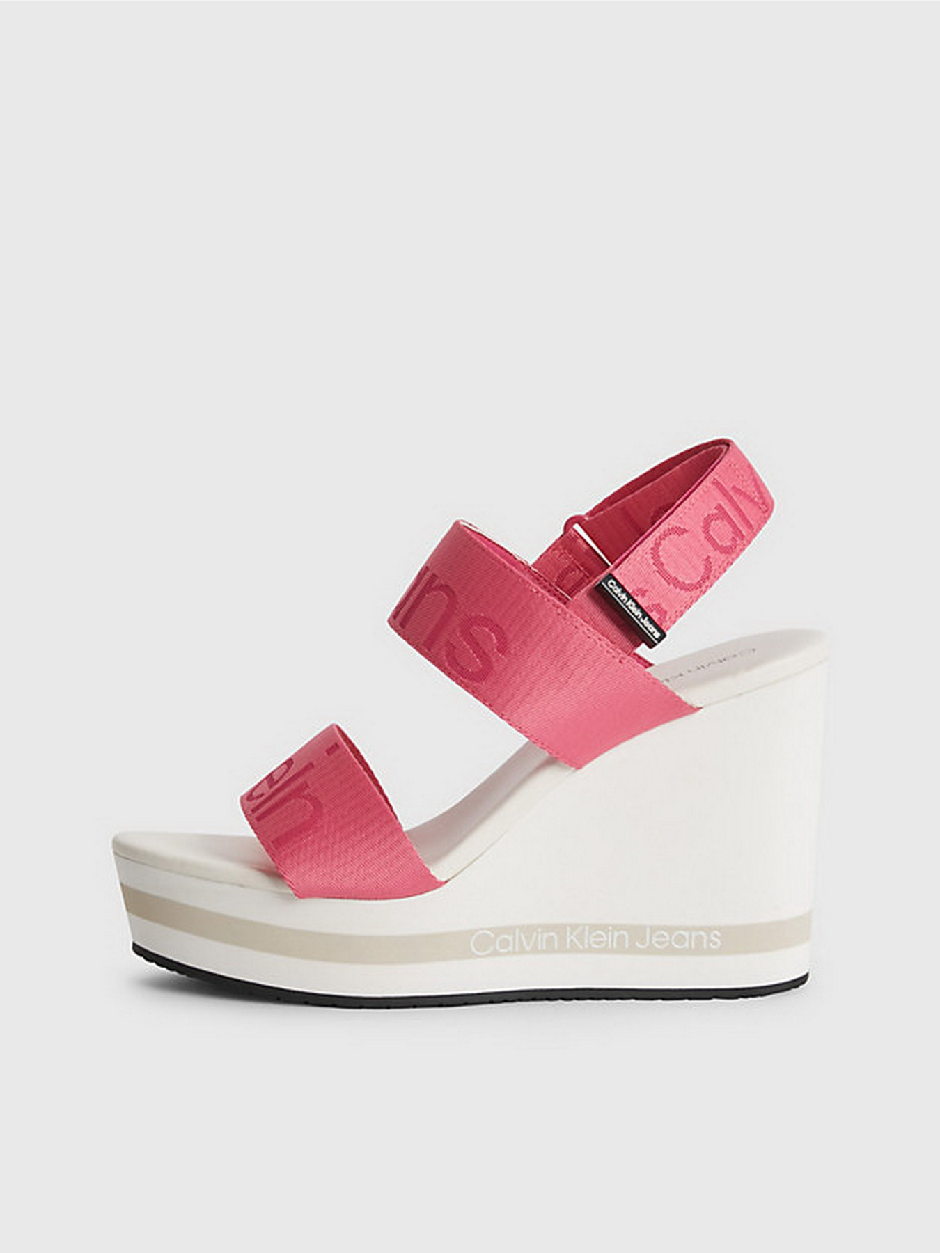 Босоножки Calvin Klein Wedge Sandal Webbing модель YW0YW00959-0J0 Босоножки Calvin Klein Wedge Sandal Webbing модель YW0YW00959-0J0 Фото