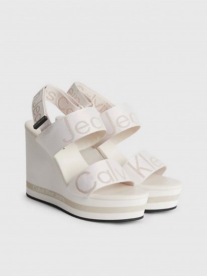 Босоніжки Calvin Klein Wedge Sandal Webbing модель YW0YW00959-YBH — фото 6 - INTERTOP