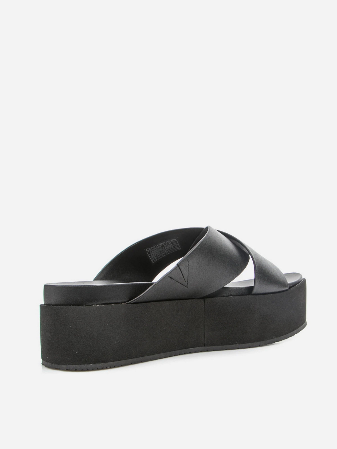 Шльопанці Calvin Klein Flatform Crissx Oversized Brand модель YW0YW00964-BDS Фото