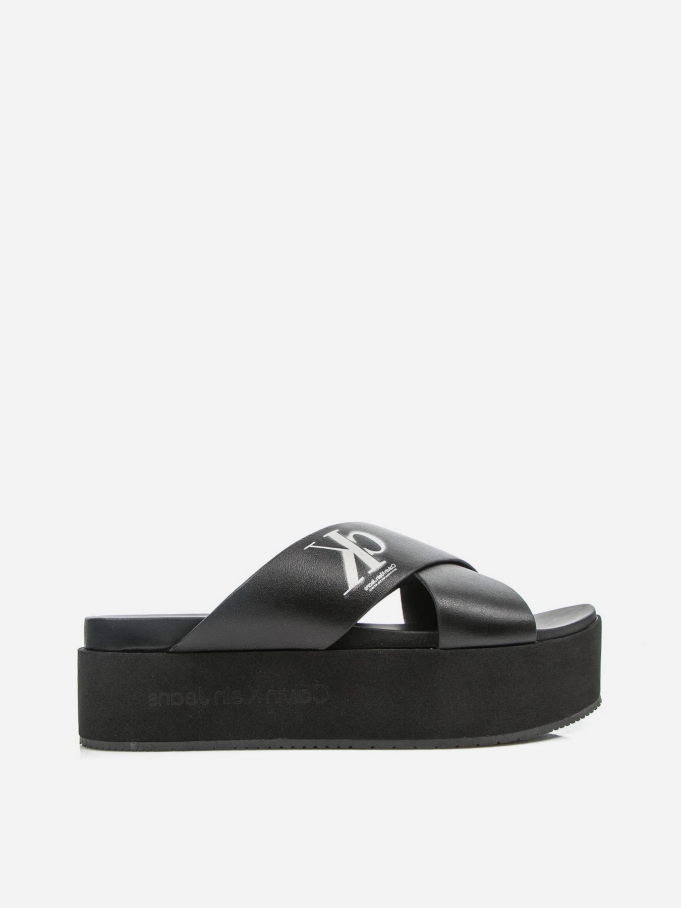 Шльопанці Calvin Klein Flatform Crissx Oversized Brand модель YW0YW00964-BDS Фото