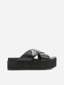 Шльопанці Calvin Klein Flatform Crissx Oversized Brand модель YW0YW00964-BDS Фото