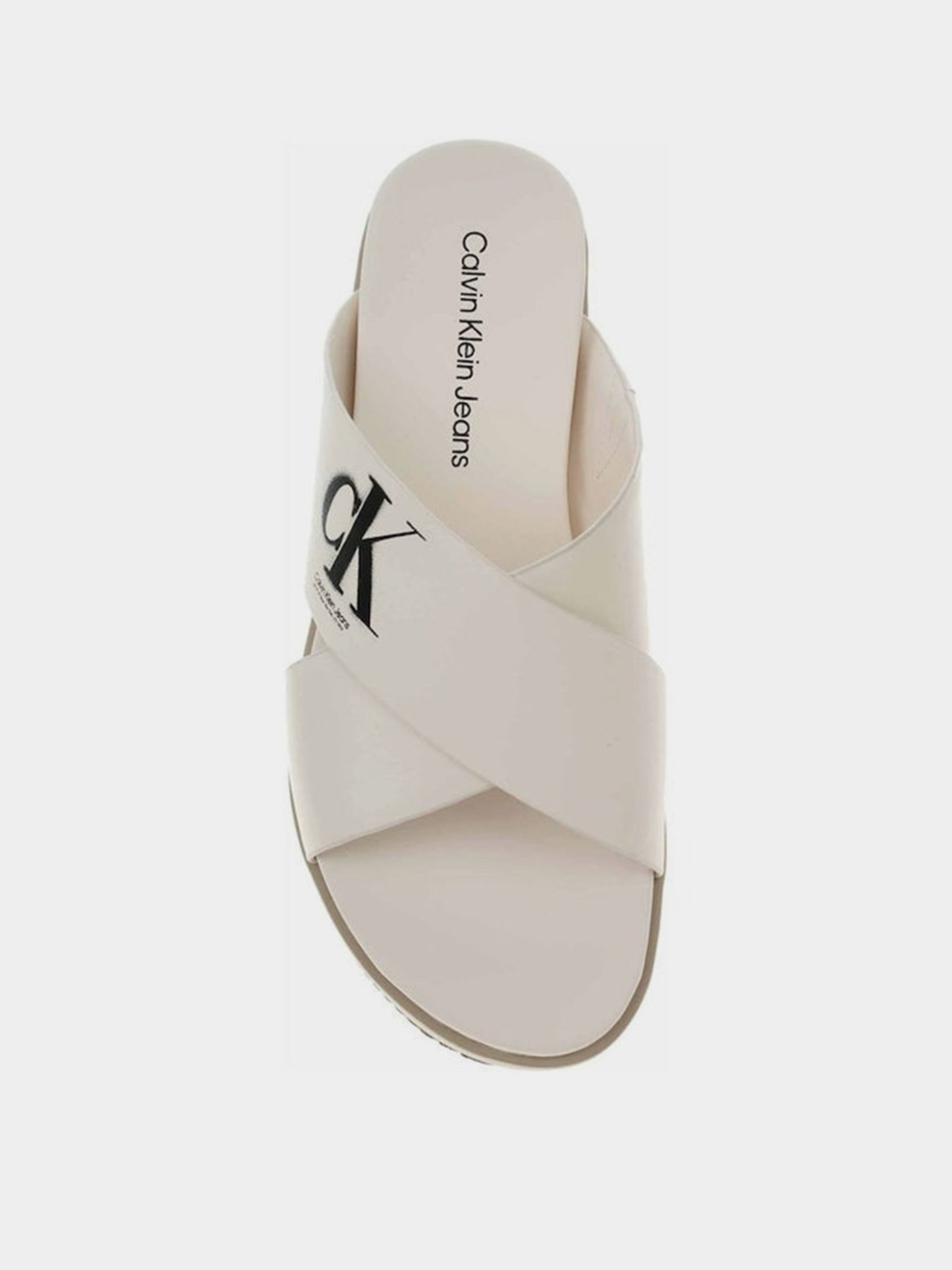 Шльопанці Calvin Klein Flatform Crissx Oversized Brand модель YW0YW00964-YBH Фото