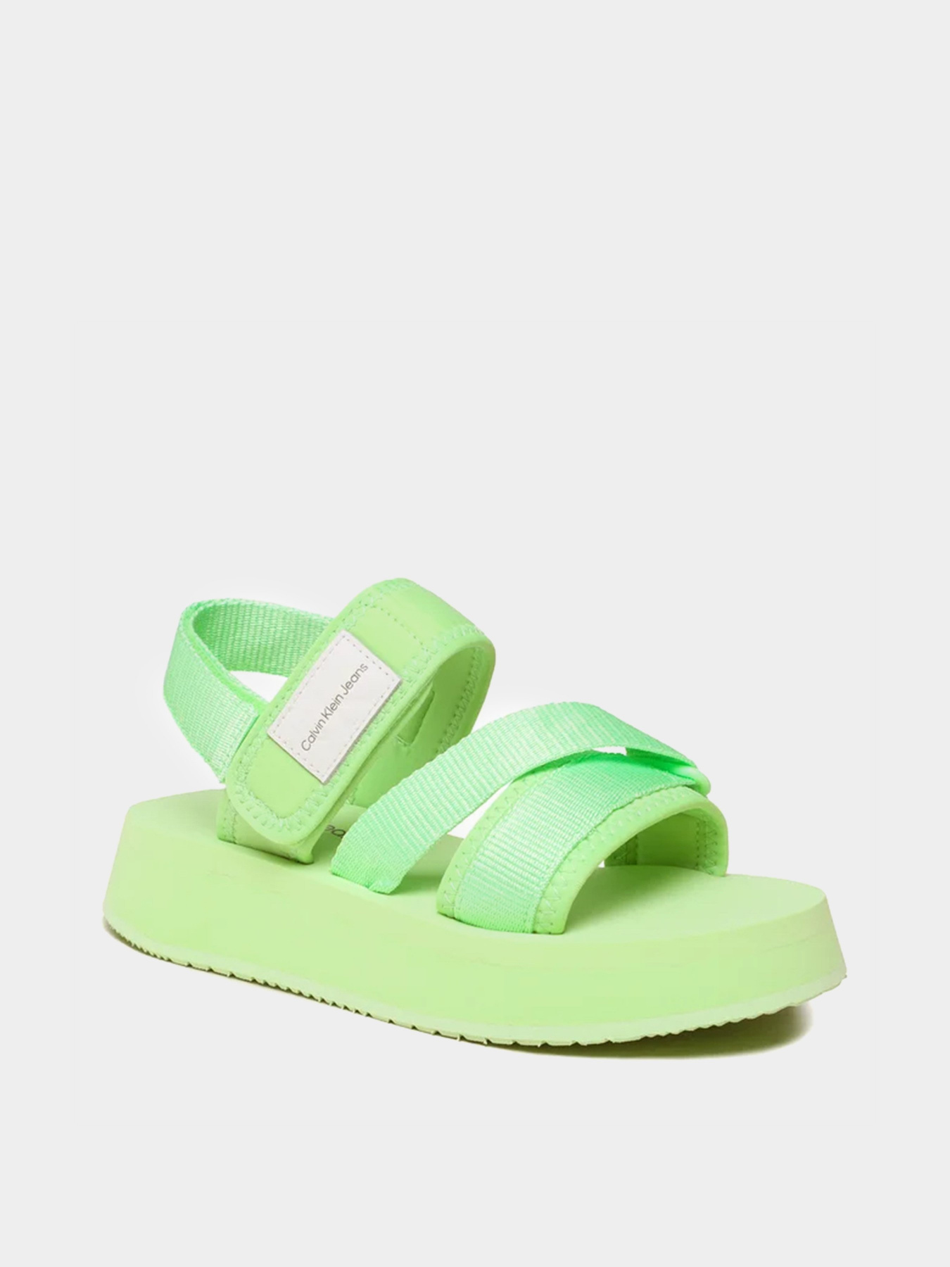 Сандалии Calvin Klein Prefresato Sandal Badge модель YW0YW00967-0H9 Фото