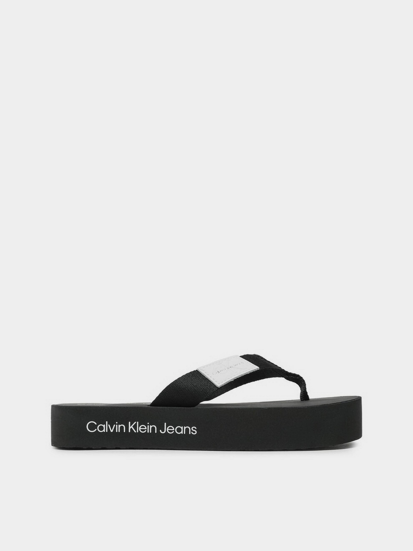 В'єтнамки Calvin Klein Flatform Flipflop модель YW0YW00993-BDS Фото