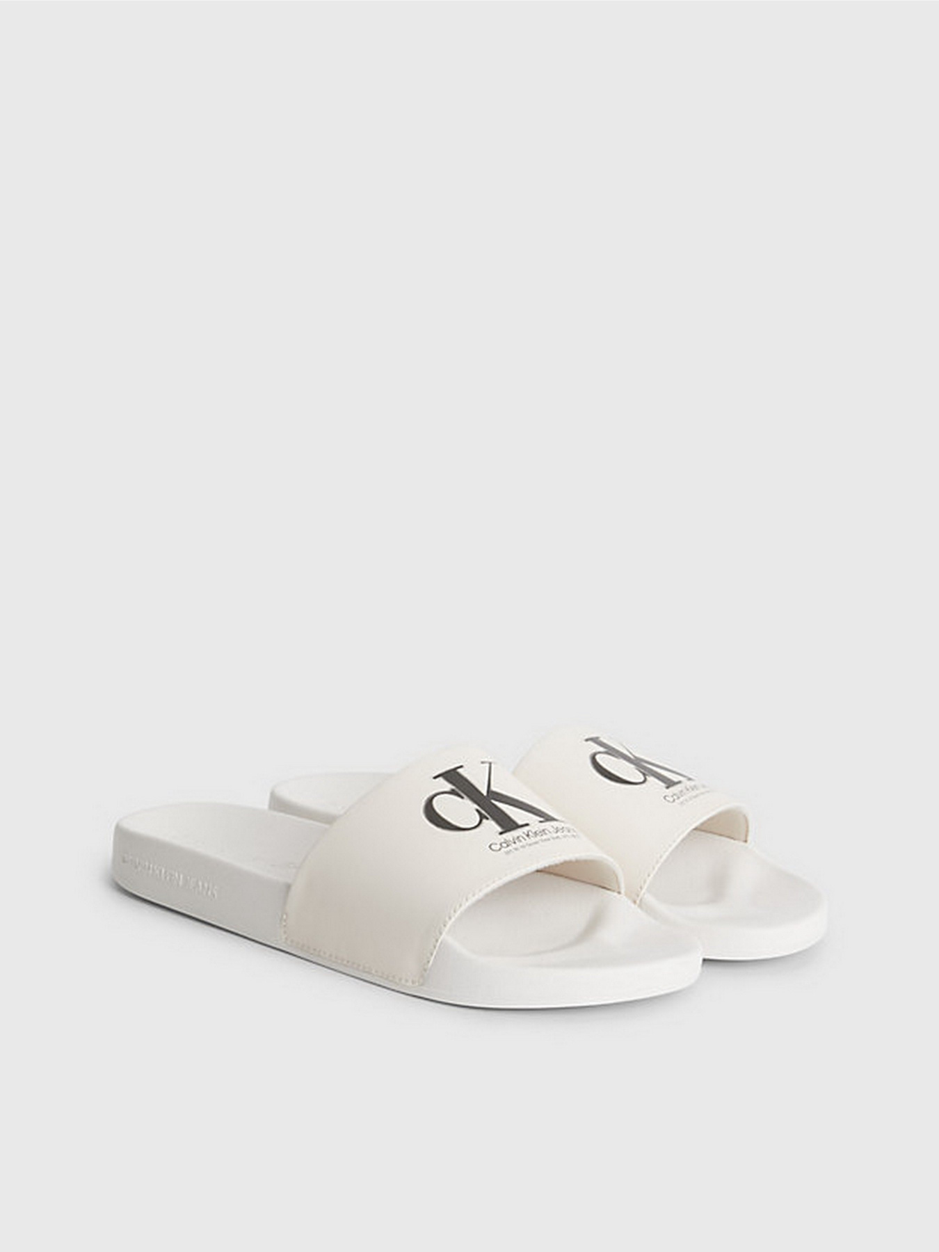 Шльопанці Calvin Klein Logo-Slippers модель YW0YW01000-YBH Фото
