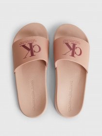 Шльопанці Calvin Klein Logo-Slippers модель YW0YW01000-0J1 Фото
