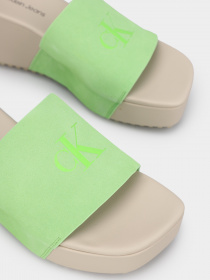 Шлепанцы Calvin Klein Wedge Block Sandal Su Con модель YW0YW01015-ZAA Фото
