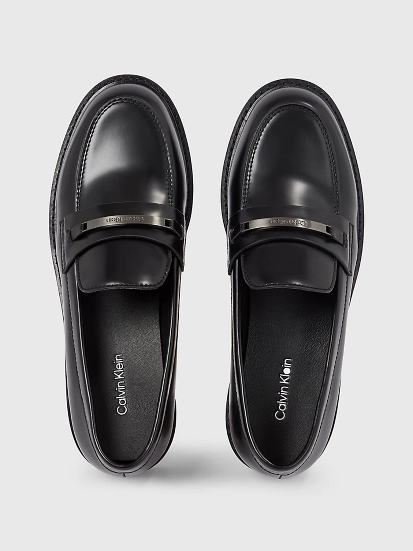 Лофери Calvin Klein Rubber Sole W/Hw модель HW0HW01791-BEH Лофери Calvin Klein Rubber Sole W/Hw модель HW0HW01791-BEH Фото