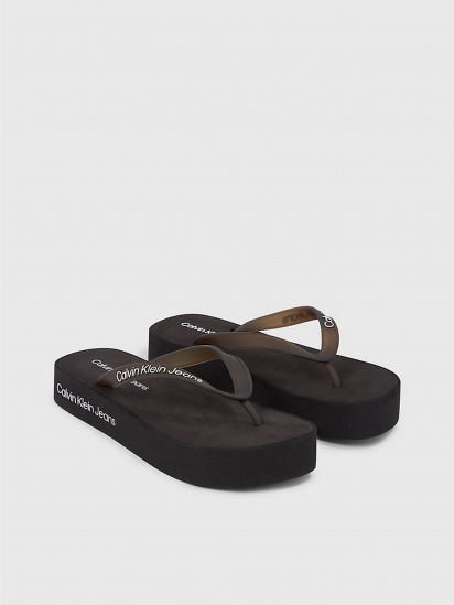 В'єтнамки Calvin Klein Beach Sandal Flatform Logo модель YW0YW01092-BEH — фото 5 - INTERTOP