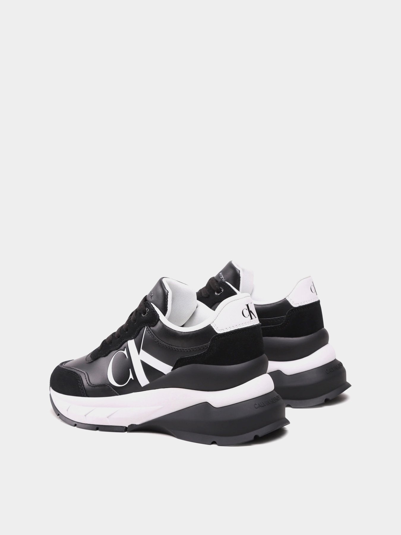 Кроссовки Calvin Klein Wedge Runner Mix Lth модель YW0YW01099-BEH Фото