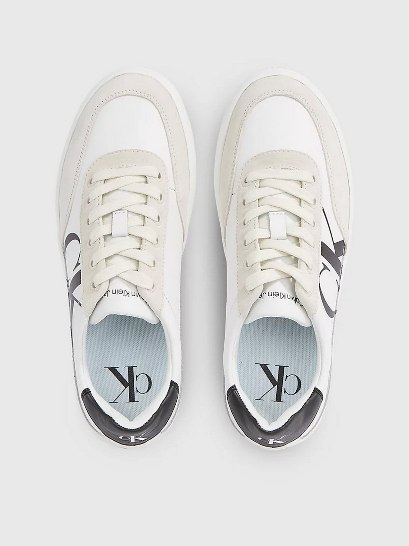 Кеды низкие Calvin Klein Classic Cupsole Laceup Mix Lth модель YW0YW01057-YBR Фото