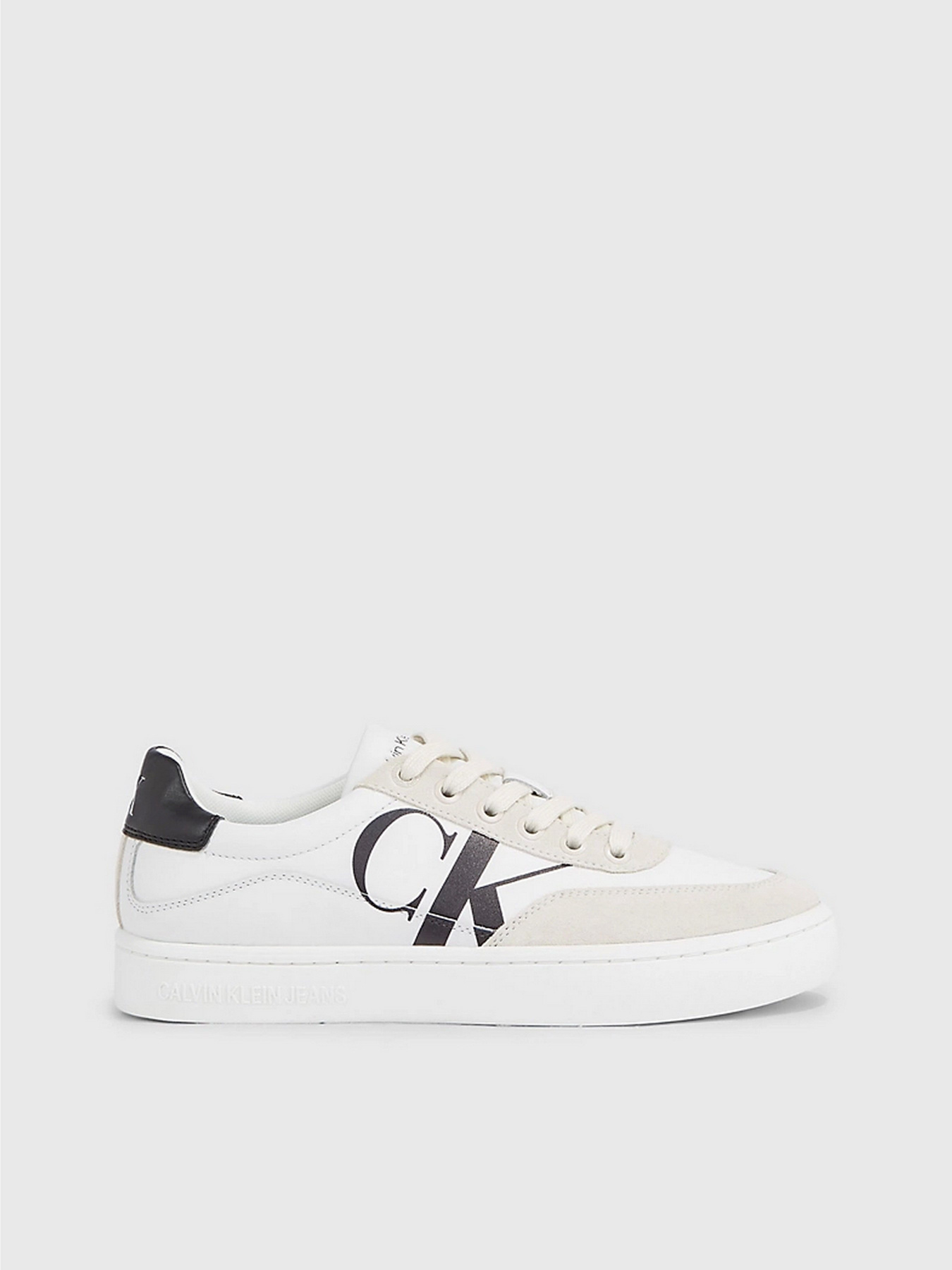 Кеды низкие Calvin Klein Classic Cupsole Laceup Mix Lth модель YW0YW01057-YBR Фото