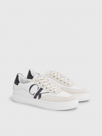 Кеди низькі Calvin Klein Classic Cupsole Laceup Mix Lth модель YW0YW01057-YBR Фото
