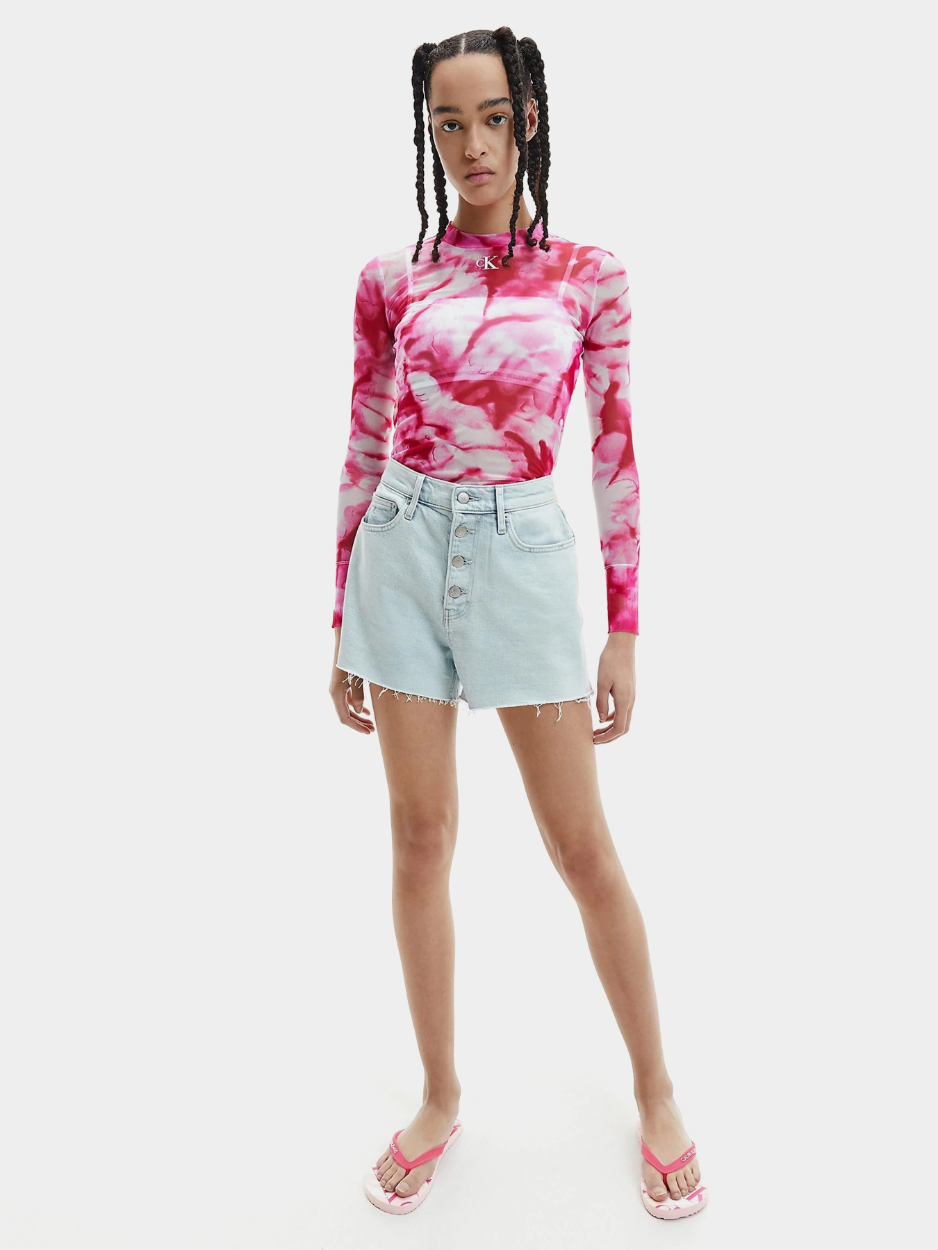 В'єтнамки Calvin Klein модель YW0YW00099-TN9 Фото