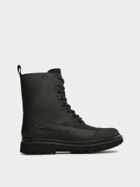 Чорний - Черевики Calvin Klein Chunky Combat Laceup Boot Rub