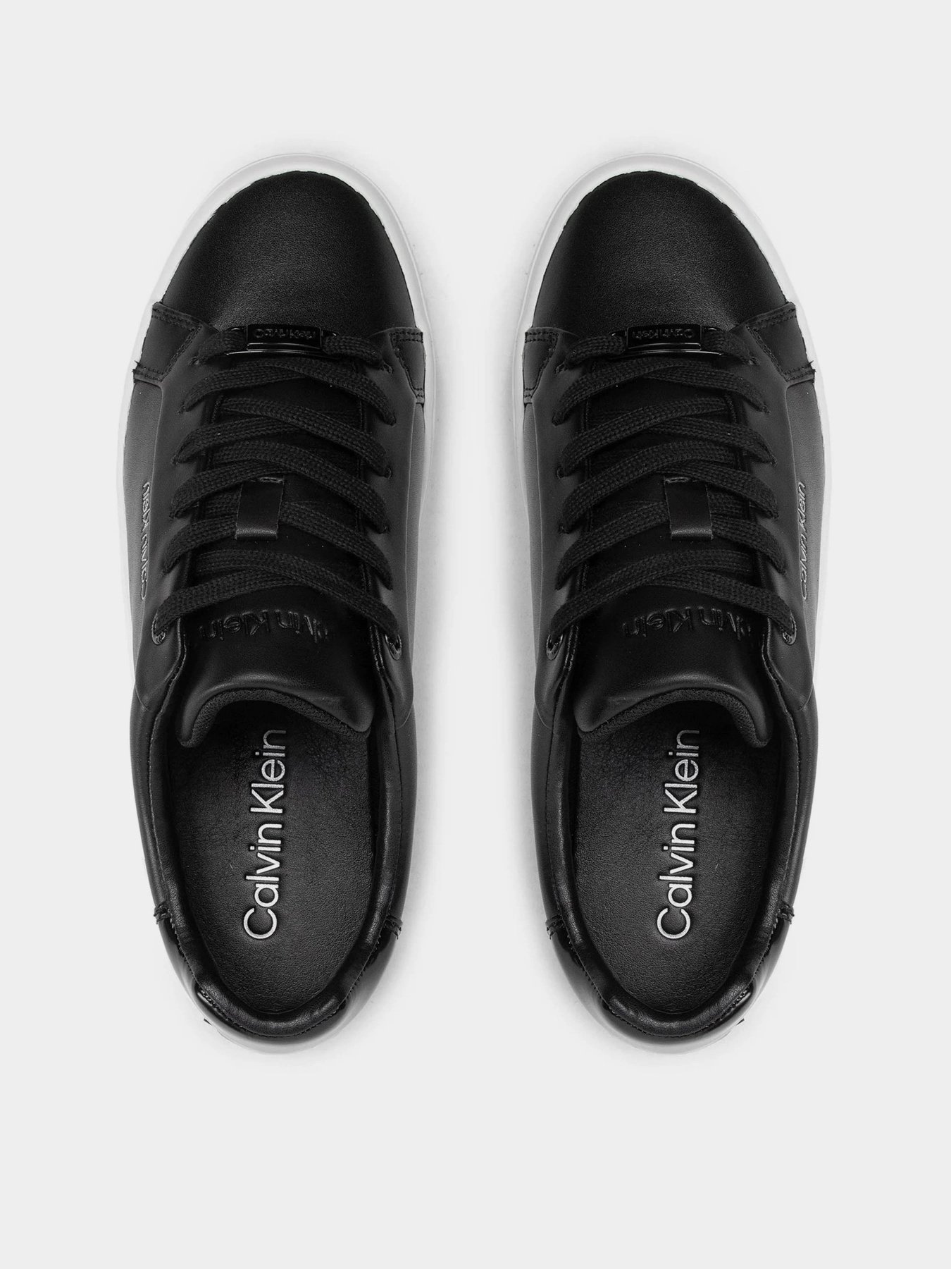 Кеды низкие Calvin Klein Vulc Lace Up Nano Fox-Lth модель HW0HW01066-BAX Фото