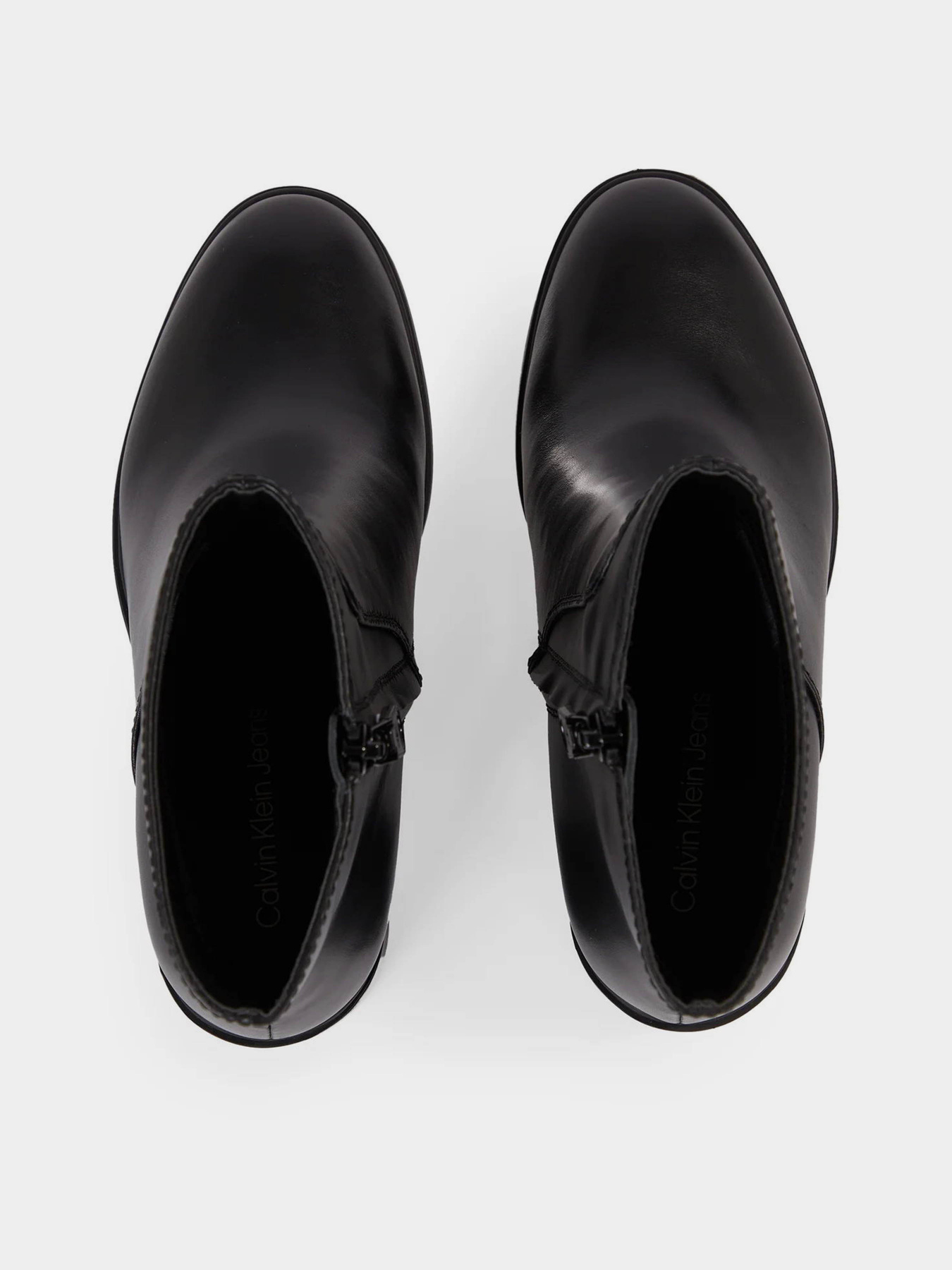 Бoтильоны Calvin Klein Mid Block Heel Boot Lth Wn модель YW0YW01259-0GT Фото