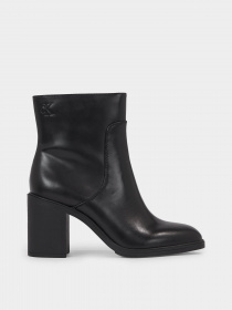 Бoтильоны Calvin Klein Mid Block Heel Boot Lth Wn модель YW0YW01259-0GT Фото
