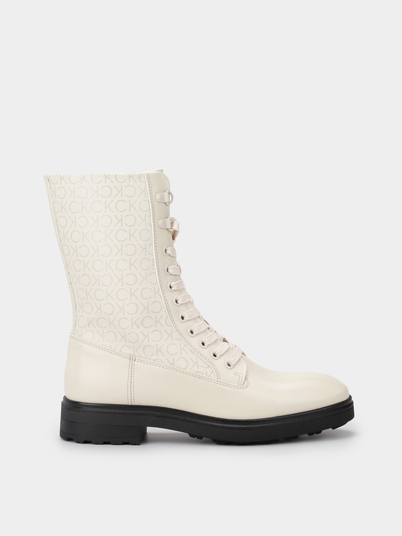 Черевики Calvin Klein Cleat Combat Boot - Epi Mono Mix модель HW0HW01713-ACG Черевики Calvin Klein Cleat Combat Boot - Epi Mono Mix модель HW0HW01713-ACG Фото