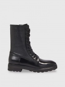 Ботинки Calvin Klein Cleat Combat Boot - Epi Mono Mix модель HW0HW01713-BEH Фото