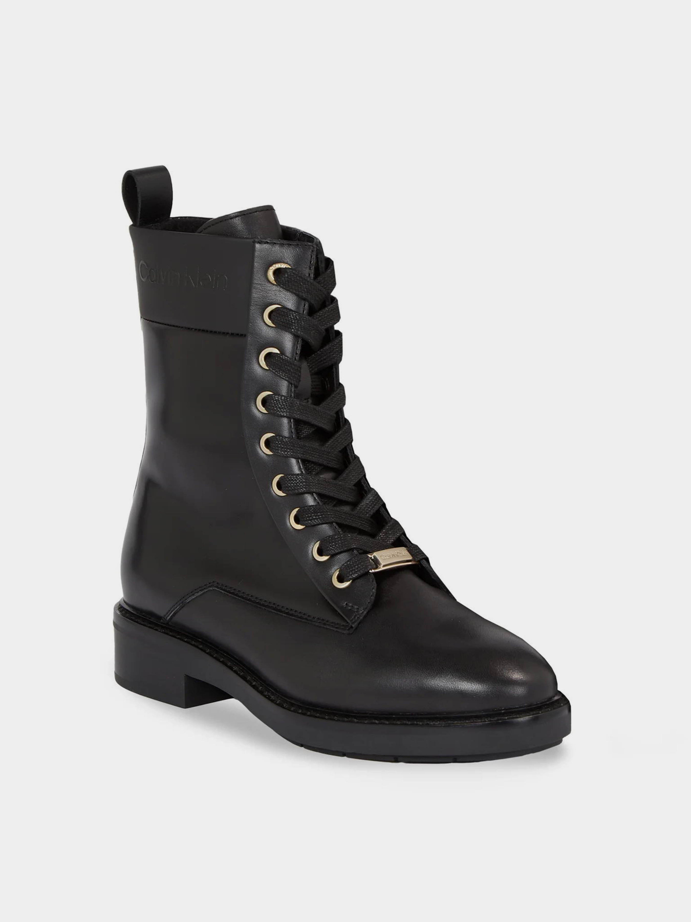 Ботинки Calvin Klein Rubber Sole Combat Boot Lg Wl модель HW0HW01715-BEH Фото