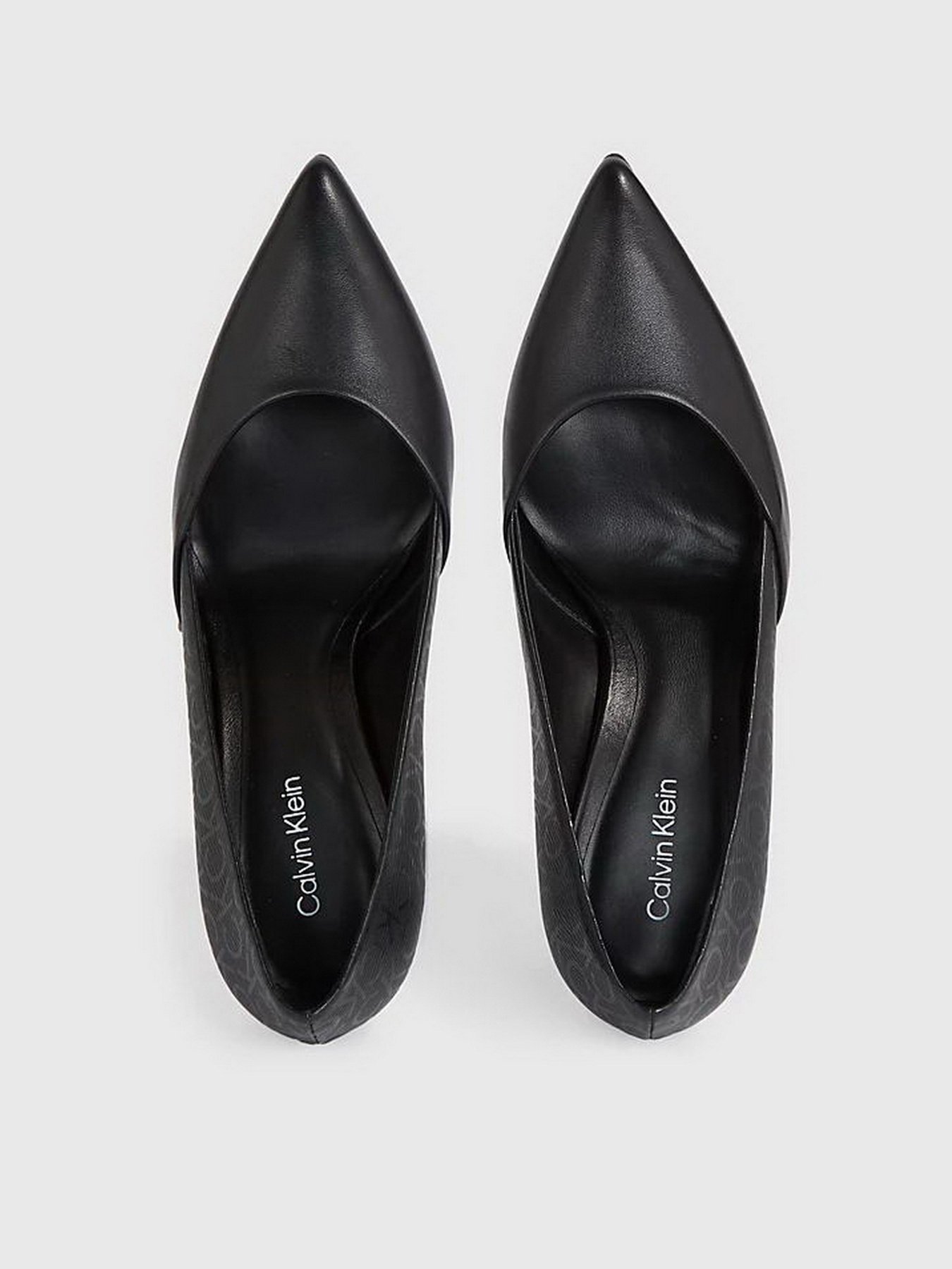 Туфли на каблуках Calvin Klein Ess Stiletto Pump 90 - Epi Mn Mx модель HW0HW01737-BEH Фото
