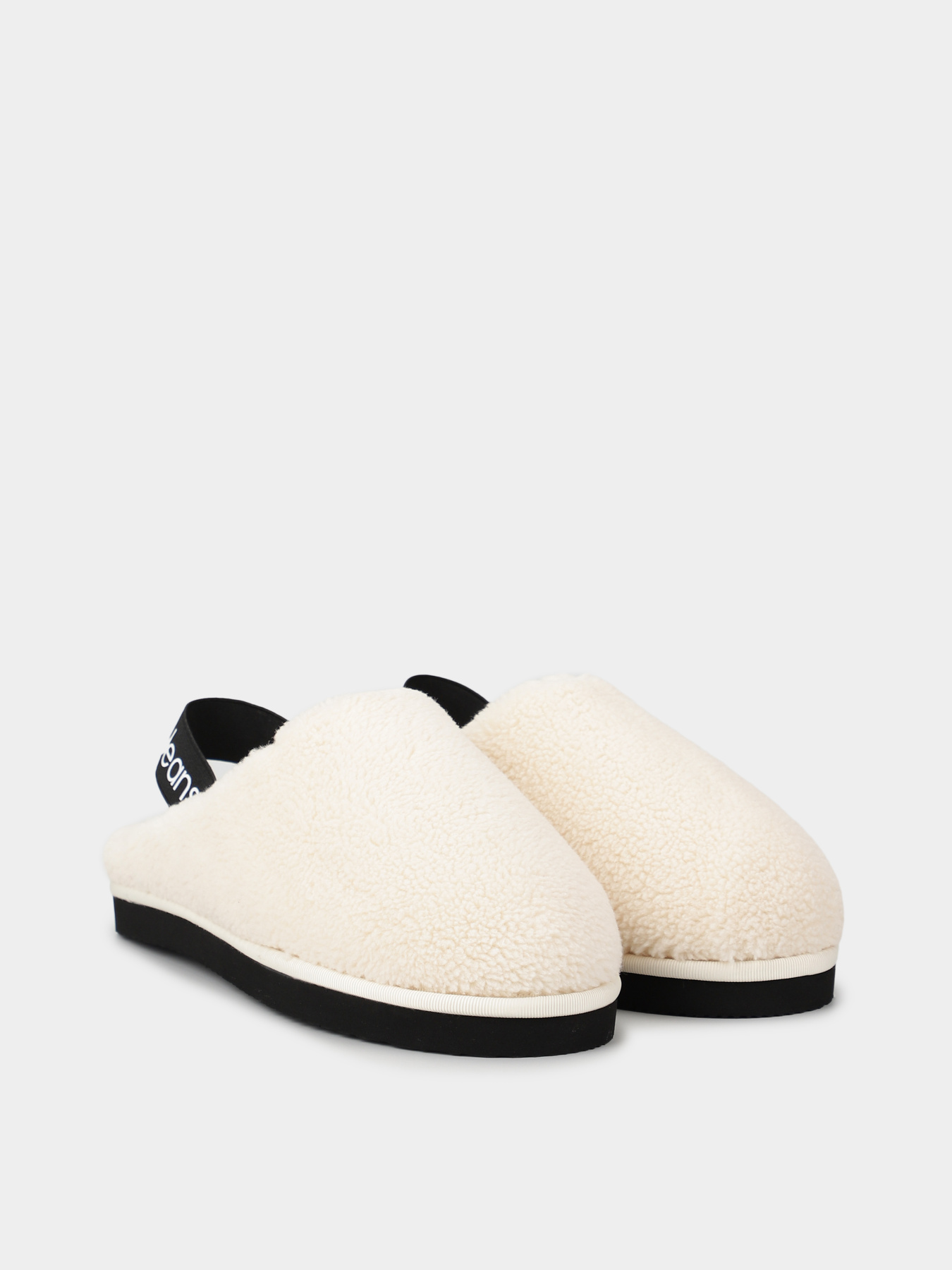 Тапки Calvin Klein Faux Shearling Slippers модель YW0YW01157-0LA Фото